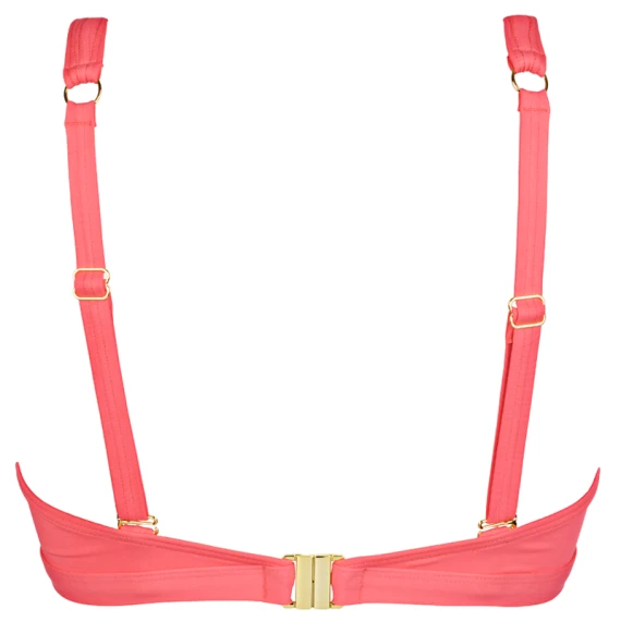 Solid Plunge Bikini Oberteil – Bild 2