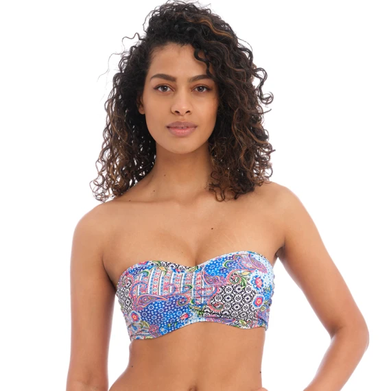 Boho Breeze Bandeau Bikini Oberteil – Bild 2