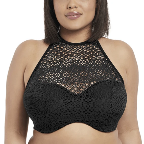 Indie Hochgeschlossenes Bikinioberteil – Bild 3