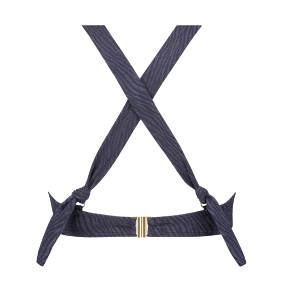 Midnight Zebra Vorgeformter Bikinitop – Bild 2