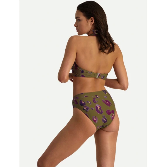Painted Animal High Waist Bikini Hose – Bild 3