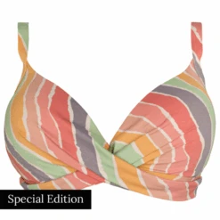 Rainbow Twist Bikinitop