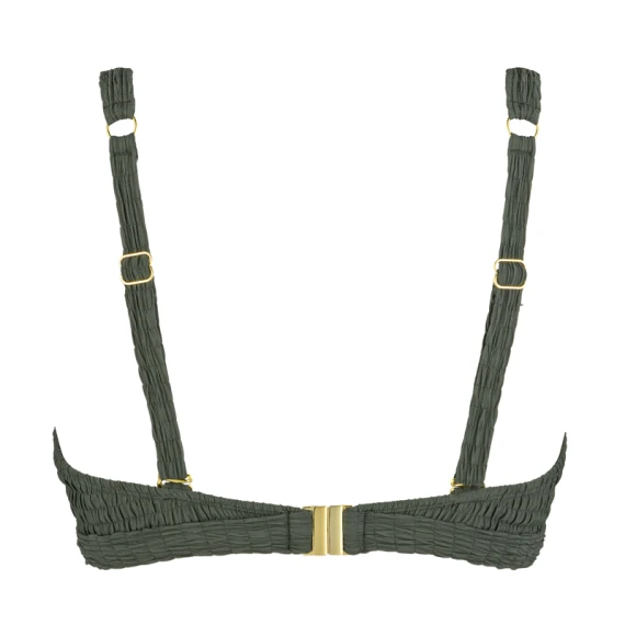 Smocky Plunge Bikini Oberteil – Bild 2