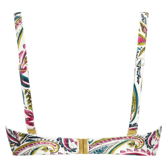 Wajang Floral Vorgeformtes Bikini Oberteil – Bild 3