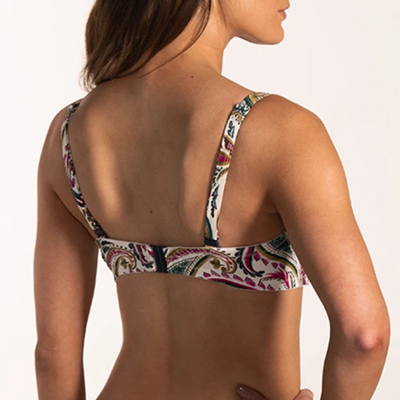 Wajang Floral Vorgeformtes Bikini Oberteil – Bild 5
